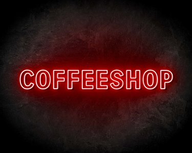 COFFEESHOP DUBBEL neon sign - LED neonsign