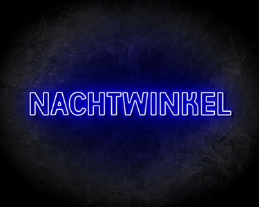 NACHTWINKEL  neon sign - LED neonsign