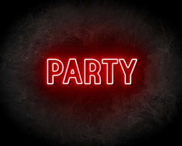 PARTY DUBBEL neon sign  neon sign - LED neonsign
