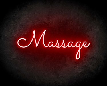 MASSAGE  neon sign - LED neonsign