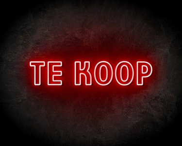 TE KOOP neon sign - LED neonsign