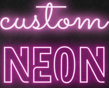 Customize your Neon Sign - Neon text or Neon logo - LED Neon advertising