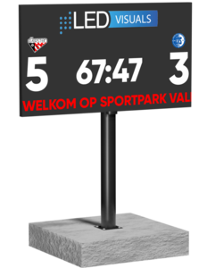 LED scorebord 320 x 180 cm - SMD P8 / Digitaal LED score scherm voor voetbal, hockey etc