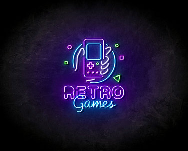 RETRO GAME neon sign - LED neonsign