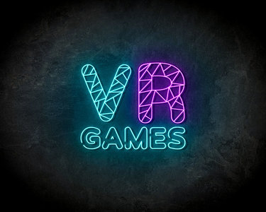 VR Games neon sign - LED neonsign