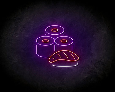 Multiple Sushi neon sign - LED neon sign