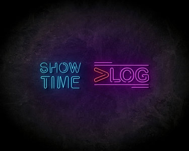 Showtime neon sign - LED neonsign