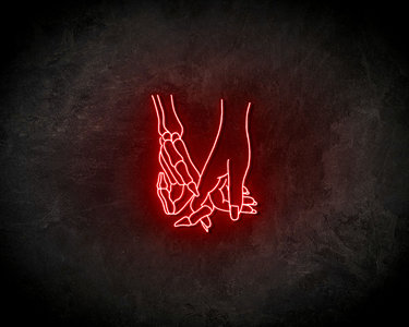 Skelet Hand neon sign - LED neonsign