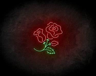 Roses neon sign - LED neonsign