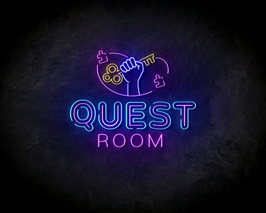 Quest room neon sign - LED neonsign