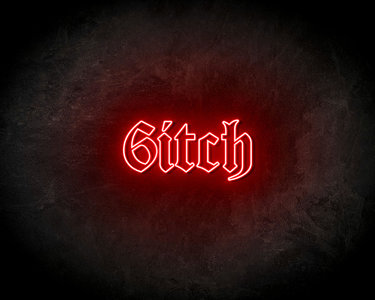 6ITCH neon sign - LED neon sign