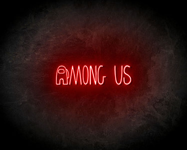 Among Us neon sign - LED neon sign