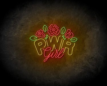 PWR Girl neon sign - LED neonsign