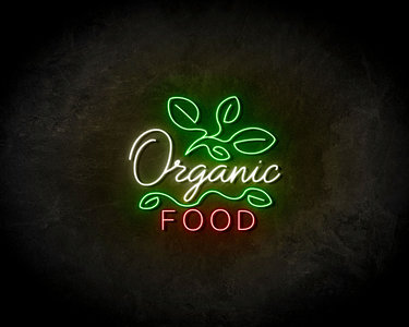 Organic Food neon sign - LED neonsign
