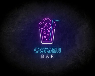 Oxygen Bar neon sign - LED neonsign