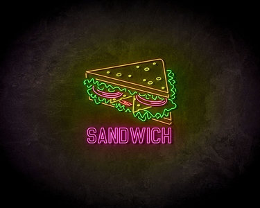 Sandwich neon sign - LED neonsign
