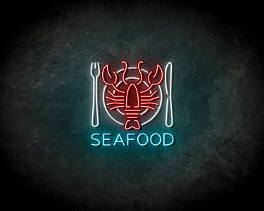 Seafood Lobster neon sign - LED neonsign