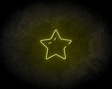 Star neon sign - LED neon sign