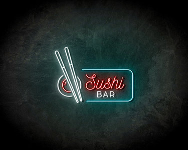 Sushi Bar Chopsticks  neon sign - LED neonsign