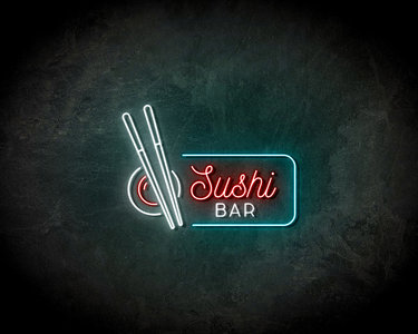 Sushi Bar Chopsticks  neon sign - LED neonsign