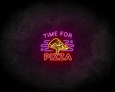 Time For Pizza neon sign - LED neonsign