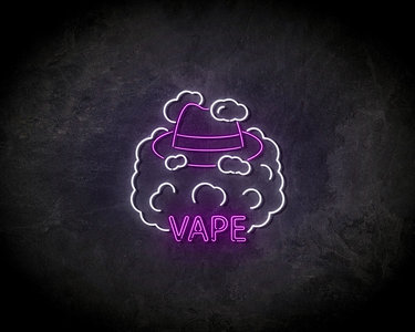 Vape neon sign - LED neonsign