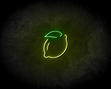 Lemon neon sign - LED neon sign