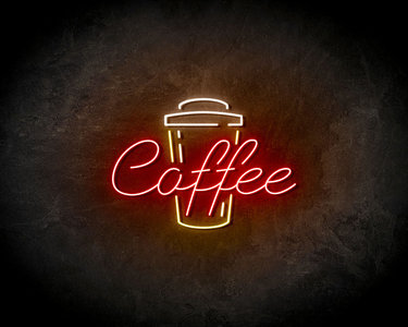 Coffee neon sign - LED neon sign