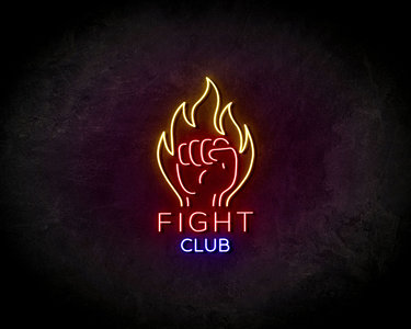 Fight Club Red neon sign - LED neonsign