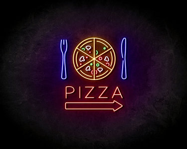 Pizza Blue neon sign - LED neonsign