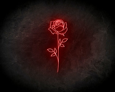 Rose neon sign - LED neonsign