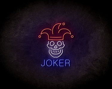 Joker neon sign - LED neon sign