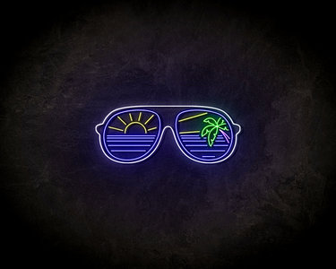 Summer glasses neon sign - LED neonsign