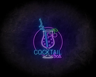 Cocktail bar neon sign - LED neonsign