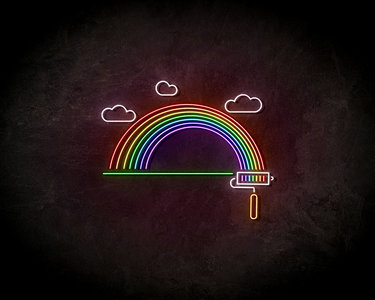 Rainbow art neon sign - LED neonsign