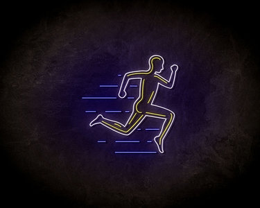 Running men neon sign - LED neonsign