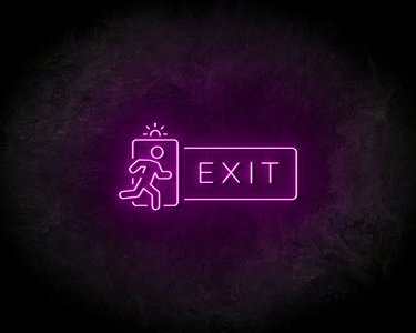 Exit neon sign - LED neonsign