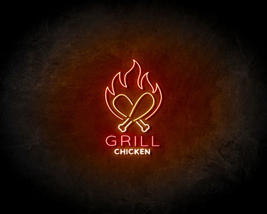 Grill chicken neon sign - LED neonsign