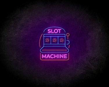 Slot machine neon sign - LED neonsign