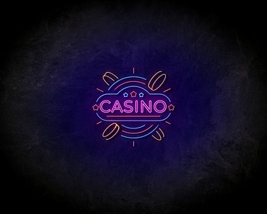 Casino neon sign - LED neonsign