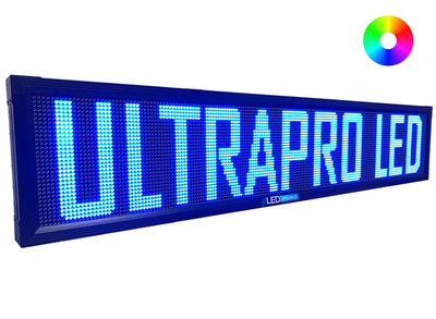 UltraPro series - Professional LED ticker measurements 360 x 40 x 7 cm