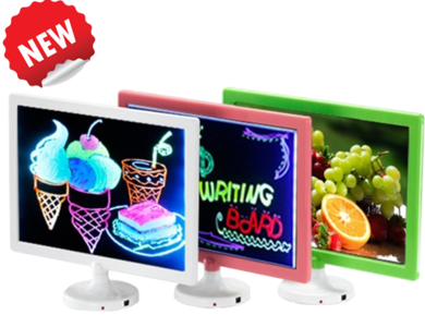 LED toonbank schrijfbord 38cm*28cm