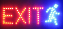 LED bord 'EXIT'